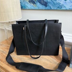 Beis work laptop bag with detachable pouch